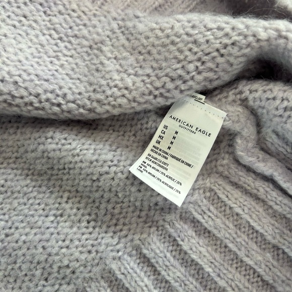 Lilac Knit Hoodie - Picture 6 of 6